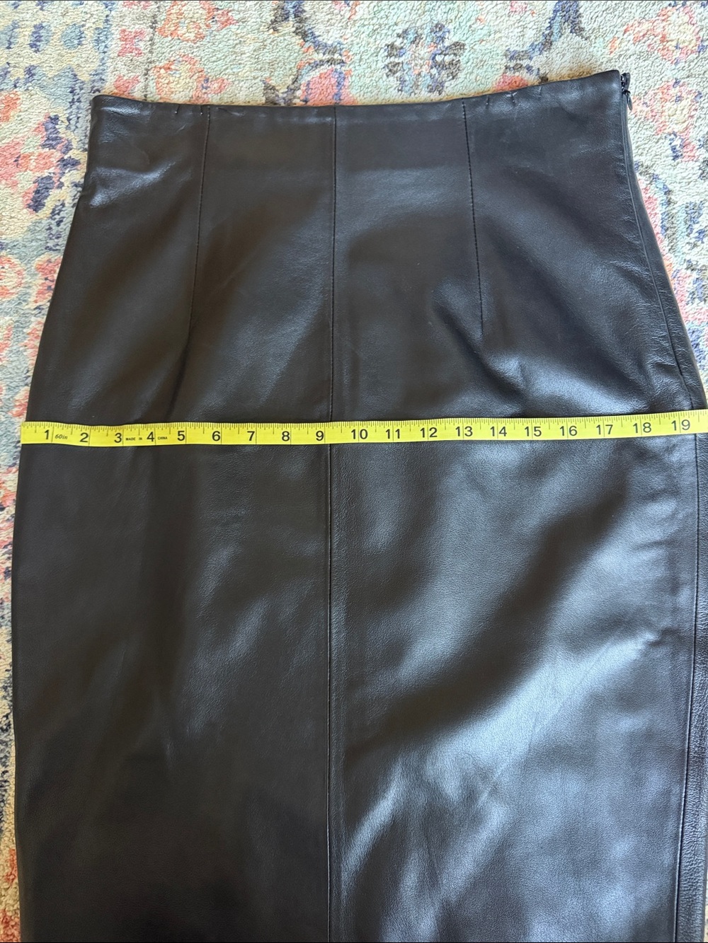 Antonio Melani 100% leather skirt - Picture 10 of 11